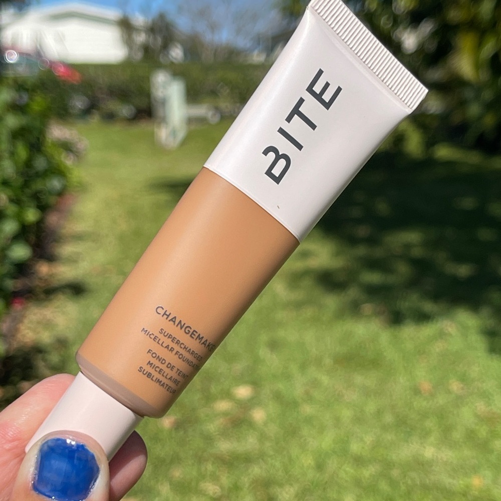 BITE BEAUTY Changemaker Foundation In T130 Tan with Warm Golden Undertone